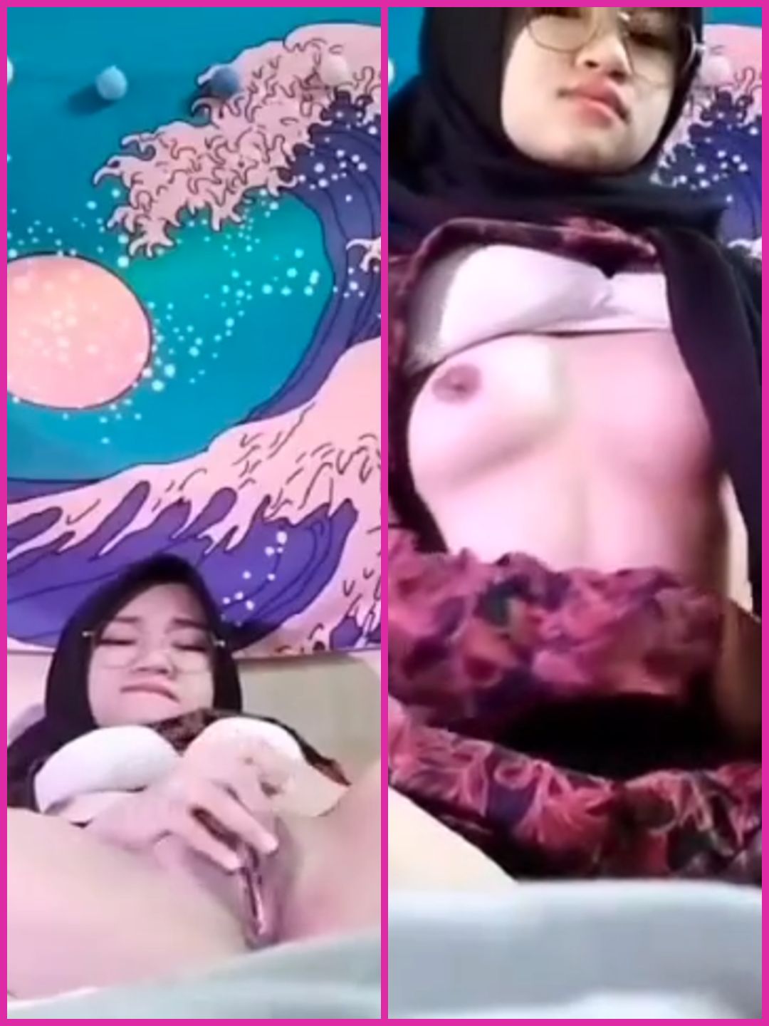 Akak Bella Cantik hijab seronok vagina becek