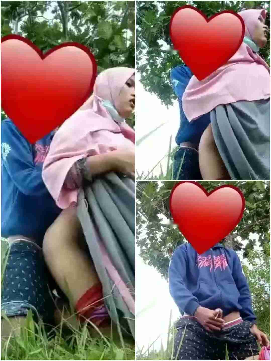 jilbab dientot endingnya kesakitan dilempar