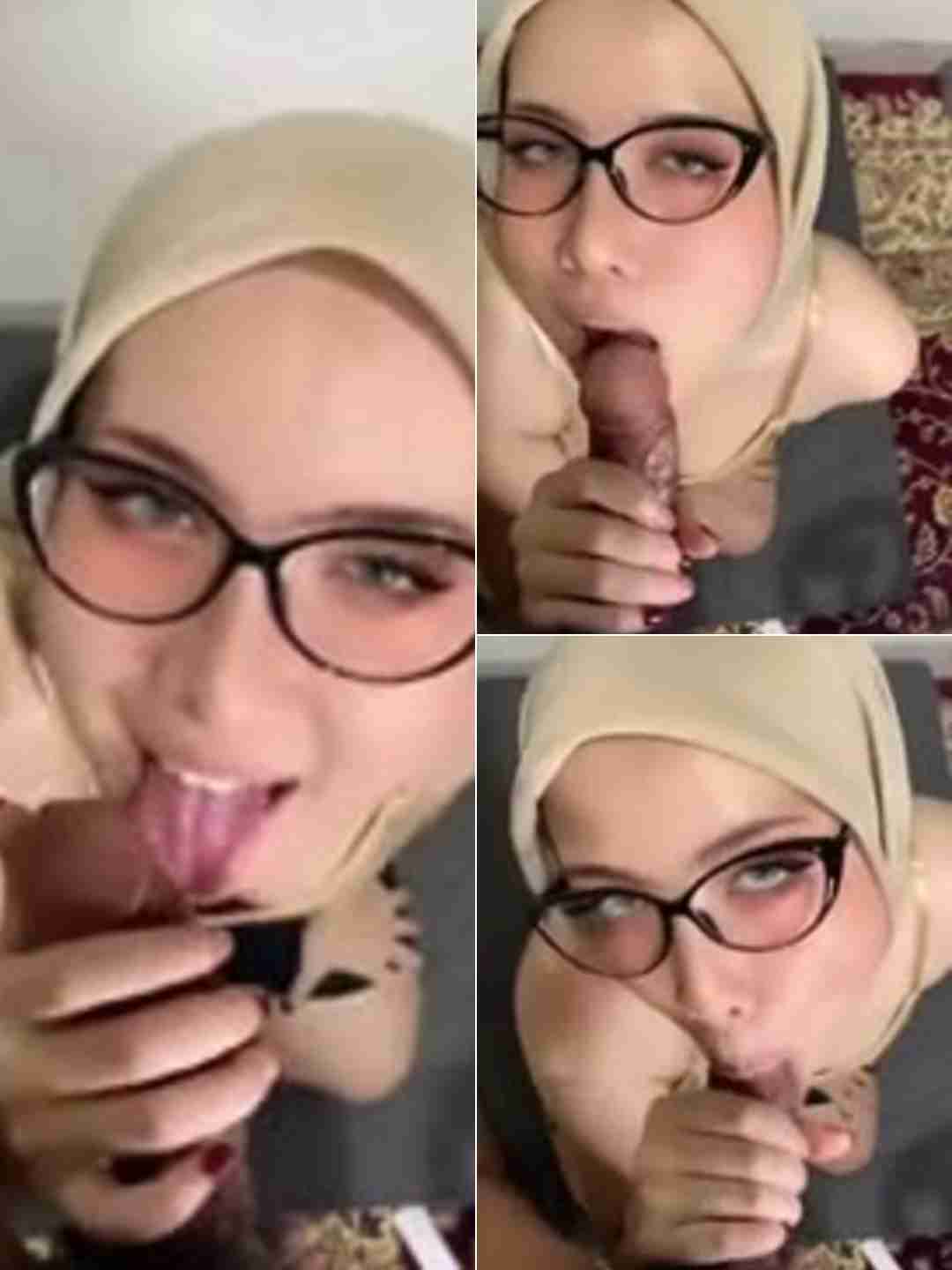 Sepongan maut tante hijabers