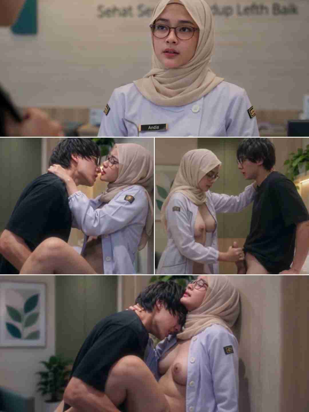 Roni dan pegawai cantik mulus [ai]